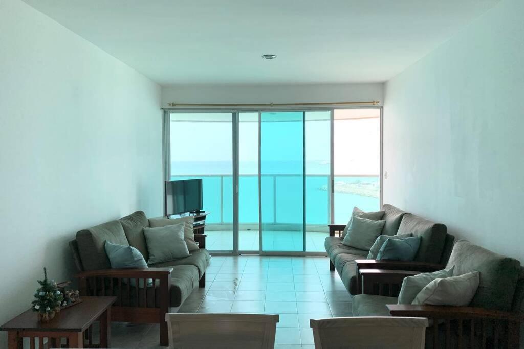 Dpto. Privado Frente Al Mar Con Vista Espectacular Apartman Salinas  Kültér fotó